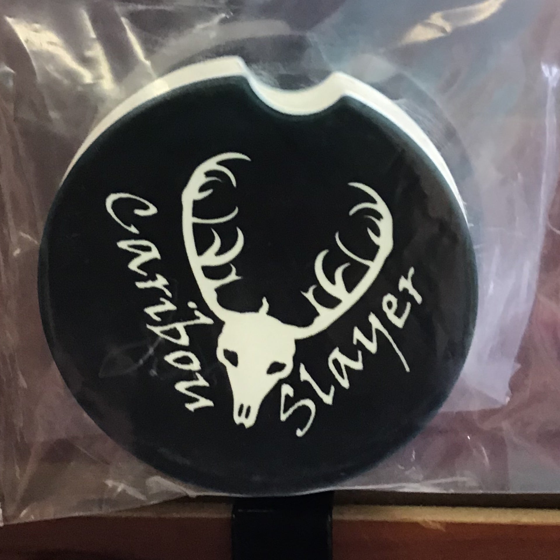 Caribou slayer car coaster pj s crafty corner